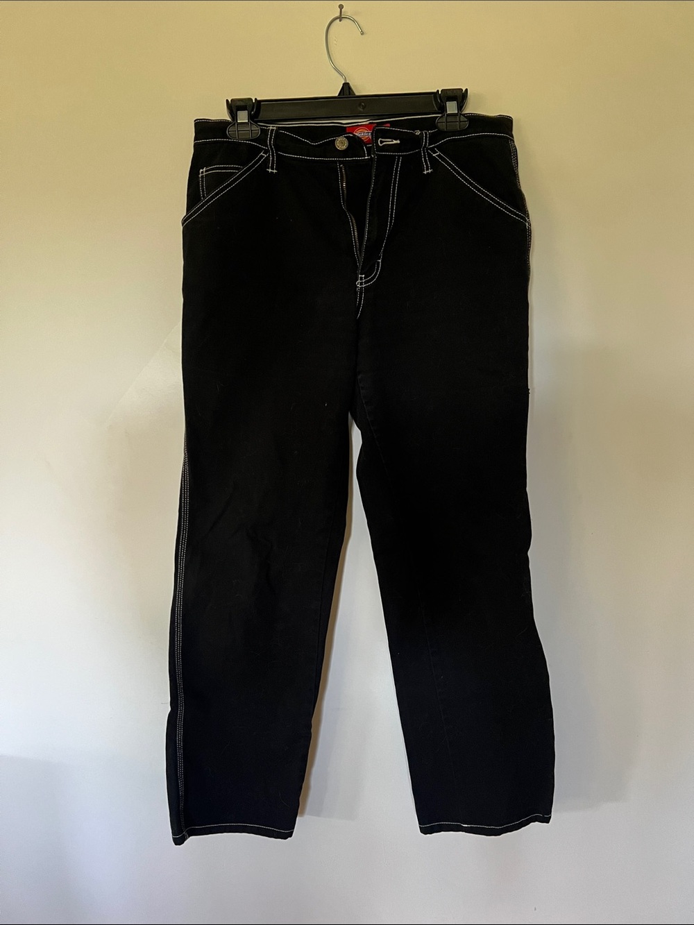 Dickies Black Contrast Carpenter Pant